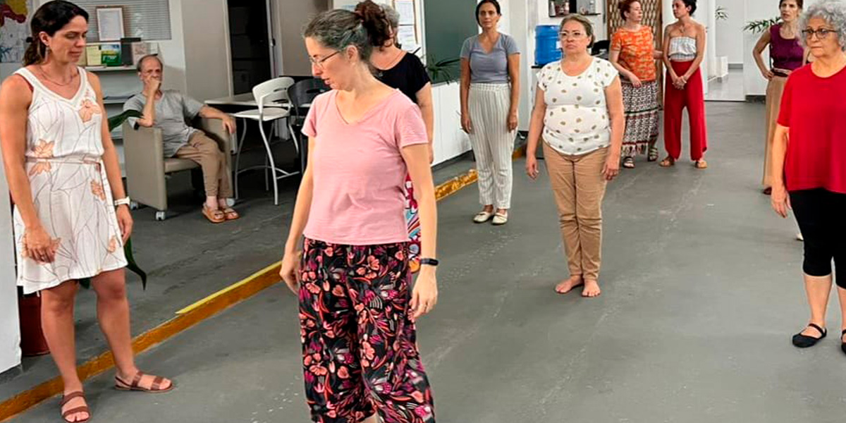 Estudantes e equipe da Toré